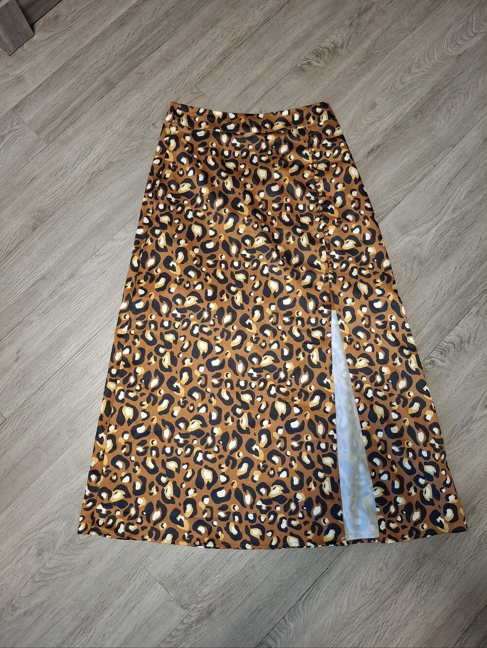 Express X Ladygang Leopard Print Skirt Womens Small